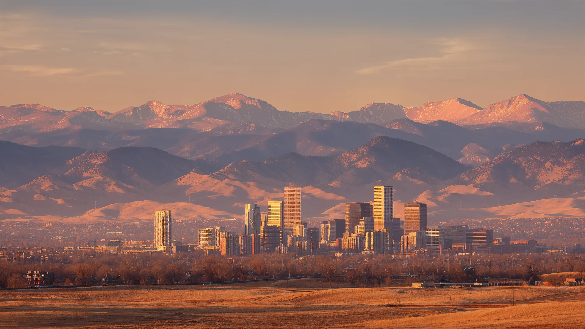 Denver foothills