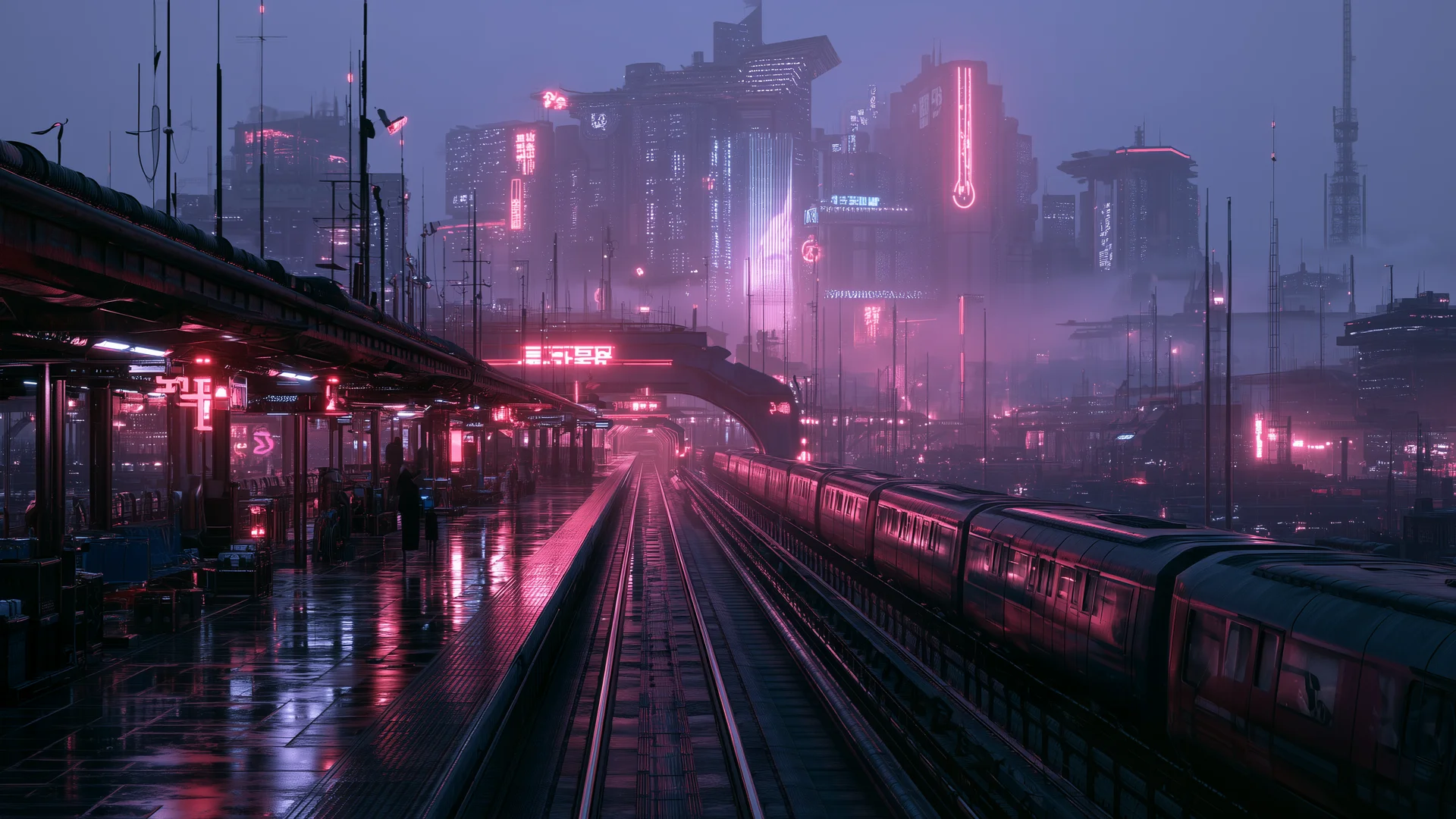 Mist monorail hub